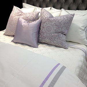 High Fashion Purple Bed
